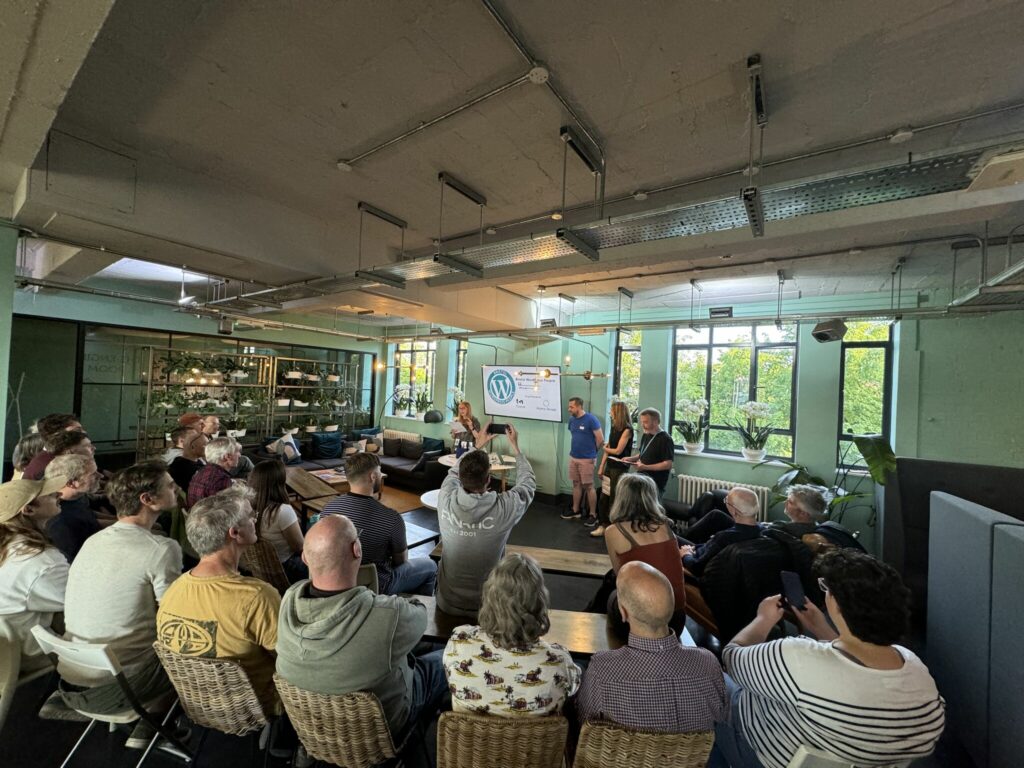A Bristol WordPress People meeting at Temple Studios.